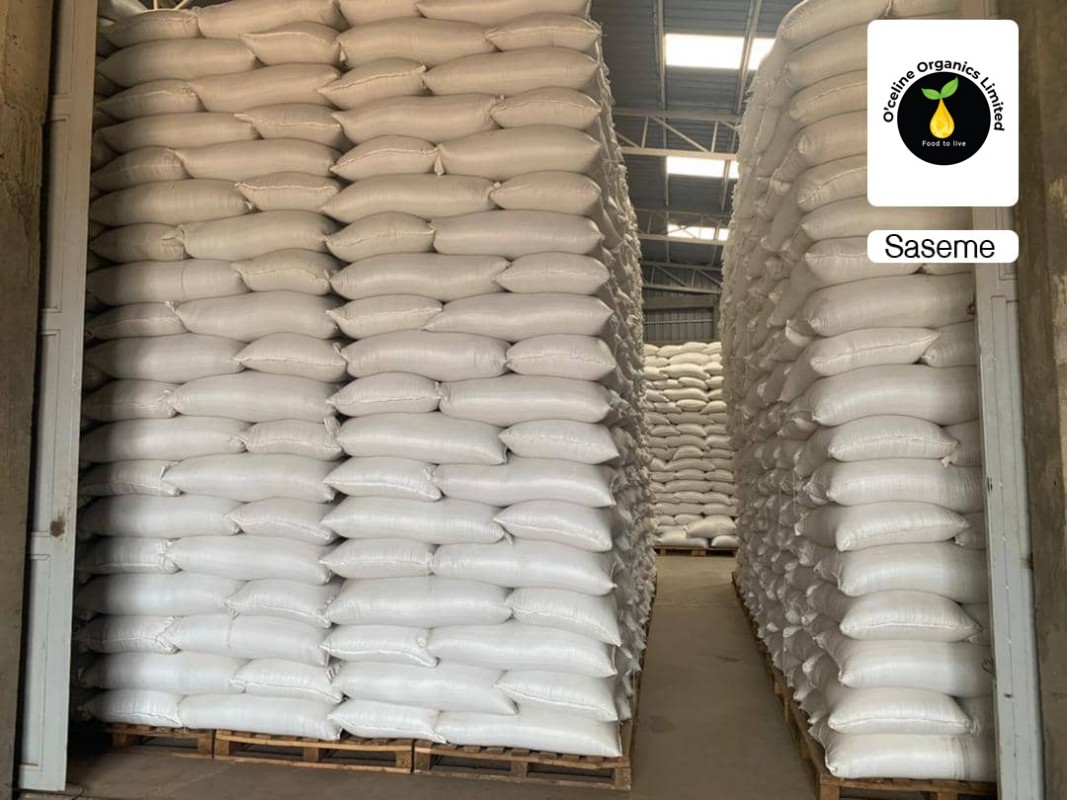 Mix Color Sesame & Pure White Sesame from Uganda